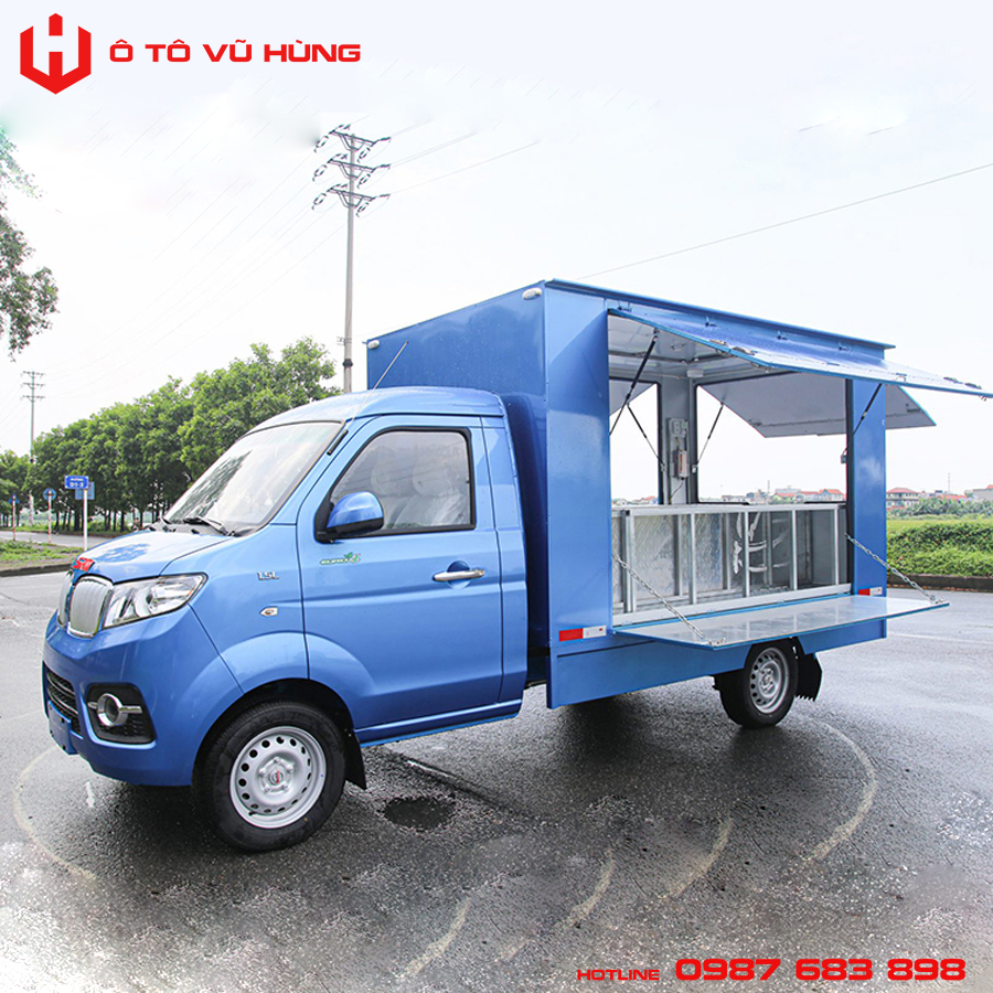Xe Tải Dongben T30 990Kg Thùng Cánh Dơi