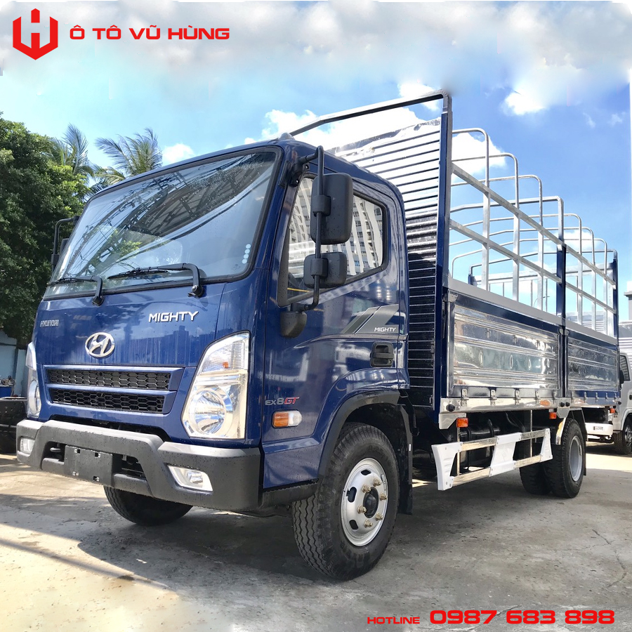 Xe Tải Hyundai Mighty EX8 GT S1 6 Tấn Thùng Bạt