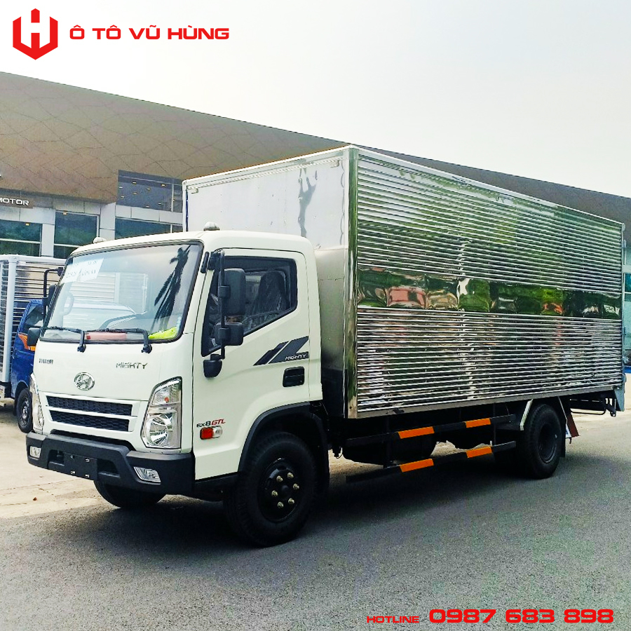 Xe Tải Hyundai Mighty EX8 GT S1 6 Tấn Thùng Kín