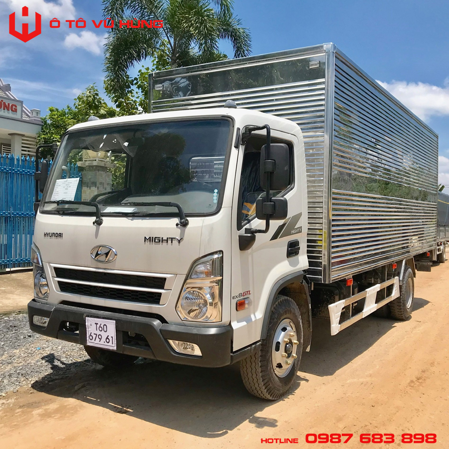 Xe Tải Hyundai Mighty EX8 GT S2 7 Tấn Thùng Kín