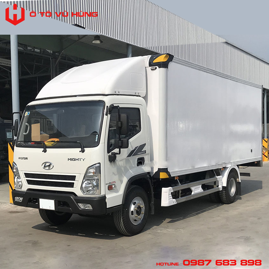 Xe Tải Hyundai Mighty EX8 GTL 7 Tấn Thùng Bảo Ôn