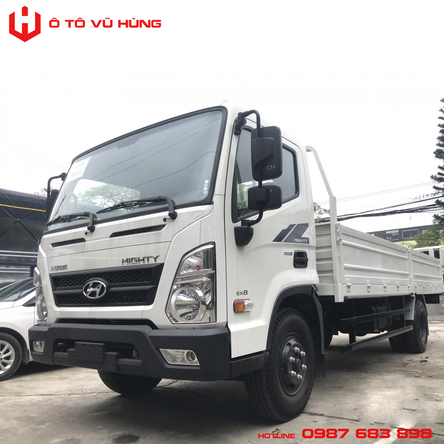 Xe Tải Hyundai Mighty EX8L 7 Tấn Thùng Lửng