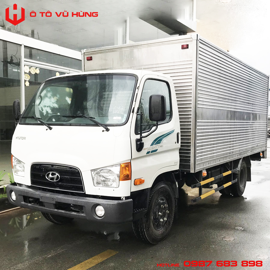 Xe Tải Hyundai New Mighty 110SP 7 Tấn Thùng Kín
