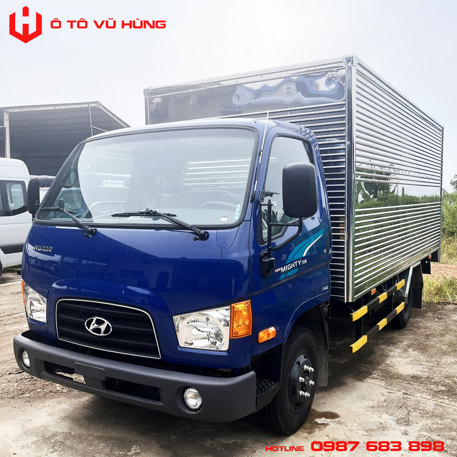 Xe Tải Hyundai New Mighty 75S 4 Tấn Thùng Kín